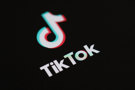 中国系短編動画投稿アプリ「ＴｉｋＴｏｋ（ティックトック）」のロゴマーク（ＡＦＰ時事）