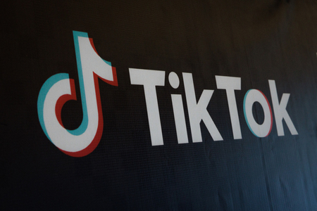 中国系短編動画投稿アプリ「ＴｉｋＴｏｋ（ティックトック）」のロゴマーク（ＡＦＰ時事）