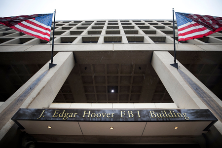 米連邦捜査局（ＦＢＩ）本部＝ワシントン（ＥＰＡ時事）