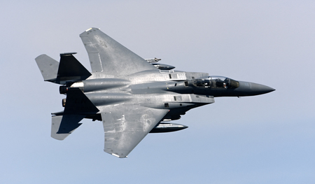 米空軍のＦ１５戦闘機（ＡＦＰ時事）（資料）