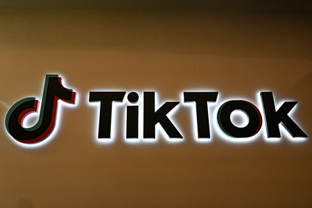 TikTok(ティックトック)のロゴ(AFP時事)