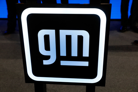 米ゼネラル・モーターズ(GM)のロゴ(AFP時事)