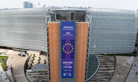 欧州連合（ＥＵ）欧州委員会本部＝ベルギー・ブリュッセル（ＥＰＡ時事）