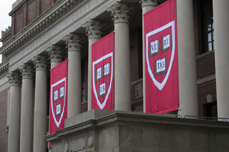 米ハーバード大学＝５月２９日、東部マサチューセッツ州ケンブリッジ（ＡＦＰ時事）