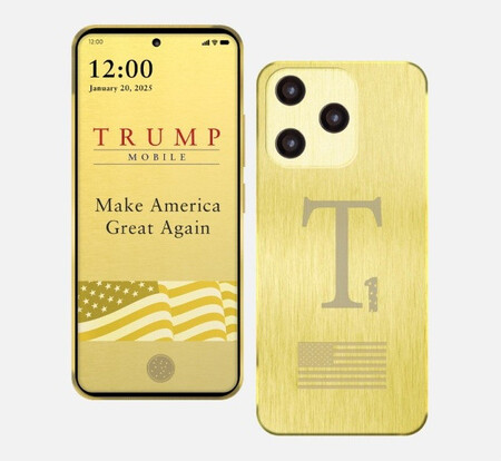 「トランプ・モバイル」の独自端末（ウェブサイトより）