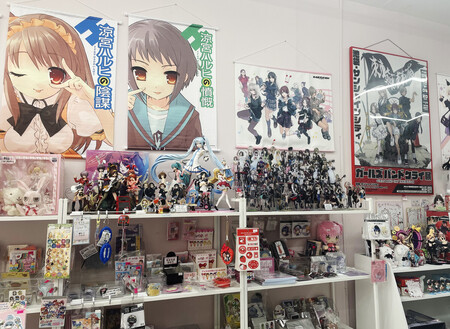 ソウルの弘大地区にある日本のアニメ関連商品を販売する小物店＝１３日