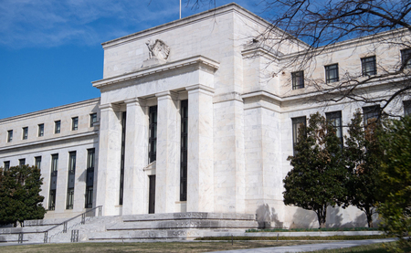 米連邦準備制度理事会（ＦＲＢ）のビル＝ワシントン（ＡＦＰ時事）