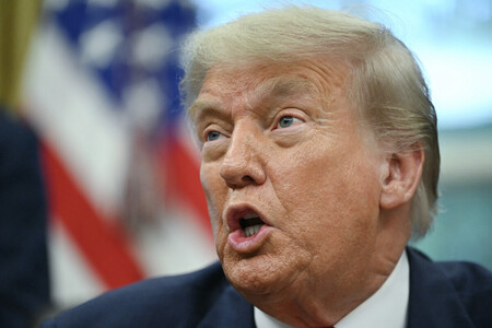 トランプ米大統領=6月27日、ワシントン(AFP時事)