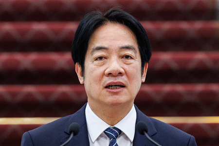 台湾の頼清徳総統＝５月２０日、台北（ＡＦＰ時事）