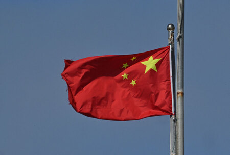 中国の国旗(AFP時事)