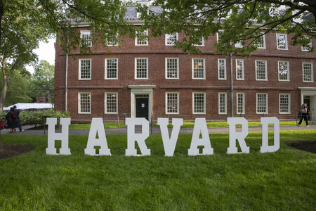 ハーバード大学=5月27日、米東部マサチューセッツ州ケンブリッジ(AFP時事)