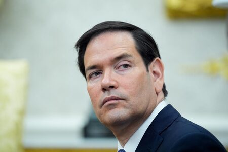 ルビオ米国務長官=22日、ワシントン(EPA時事)