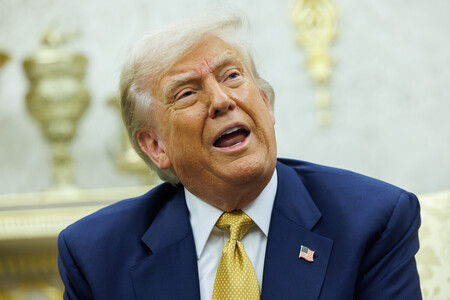 トランプ米大統領=16日、ワシントン(EPA時事)
