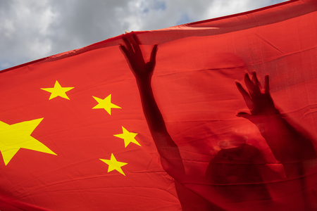 中国国旗（ＥＰＡ時事）
