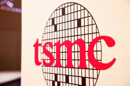 台湾積体電路製造(TSMC)のロゴマーク(AFP時事)