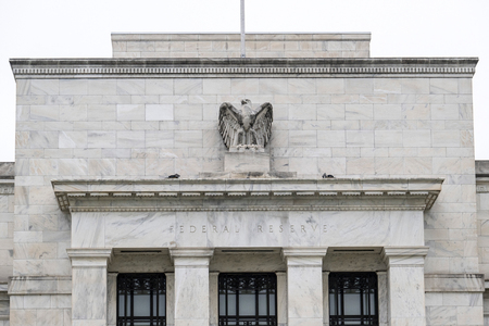 米連邦準備制度理事会（ＦＲＢ）のビル＝ワシントン（ＡＦＰ時事）