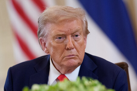 トランプ米大統領=18日、ワシントン(EPA時事)