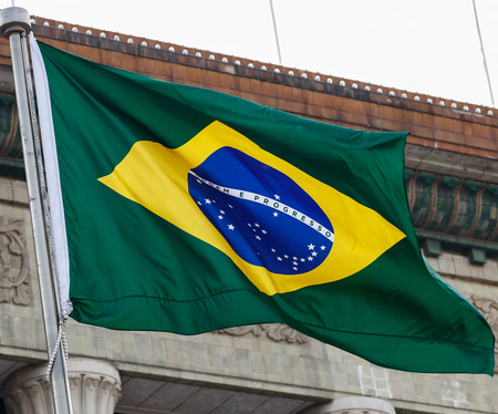 ブラジル国旗(AFP時事)