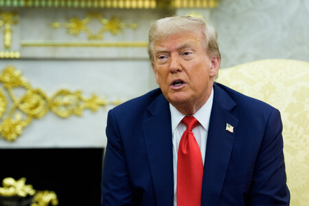 トランプ米大統領=3日、ワシントン(EPA時事)