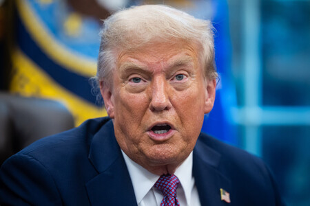 トランプ米大統領=5日、ワシントン(EPA時事)