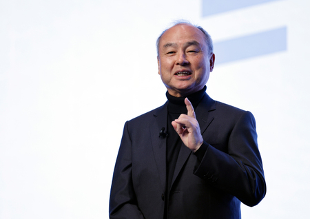 ソフトバンクグループの孫正義会長兼社長＝７月１６日、東京都内（ＥＰＡ時事）