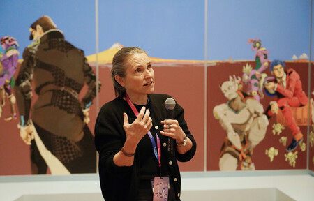 サンフランシスコで開催される「アート・オブ・マンガ」展のキュレーターを務めるニコル・ルマニエールさん=24日