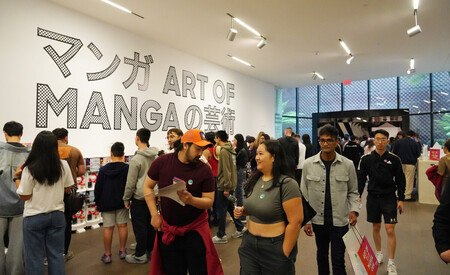 米西部カリフォルニア州サンフランシスコで開かれた「アート・オブ・マンガ」展=27日