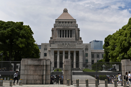 国会議事堂＝東京都千代田区（ＡＦＰ時事）