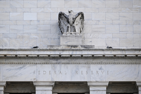 米連邦準備制度理事会(FRB)のビル=ワシントン(AFP時事)