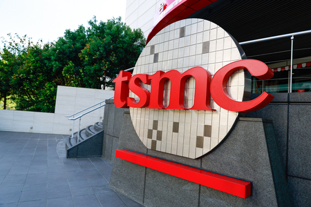 台湾積体電路製造(TSMC)のロゴマーク(EPA時事)